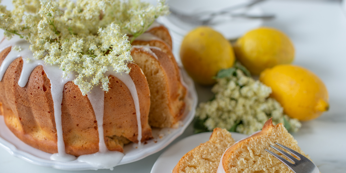 Lemon & Elderflower Cake