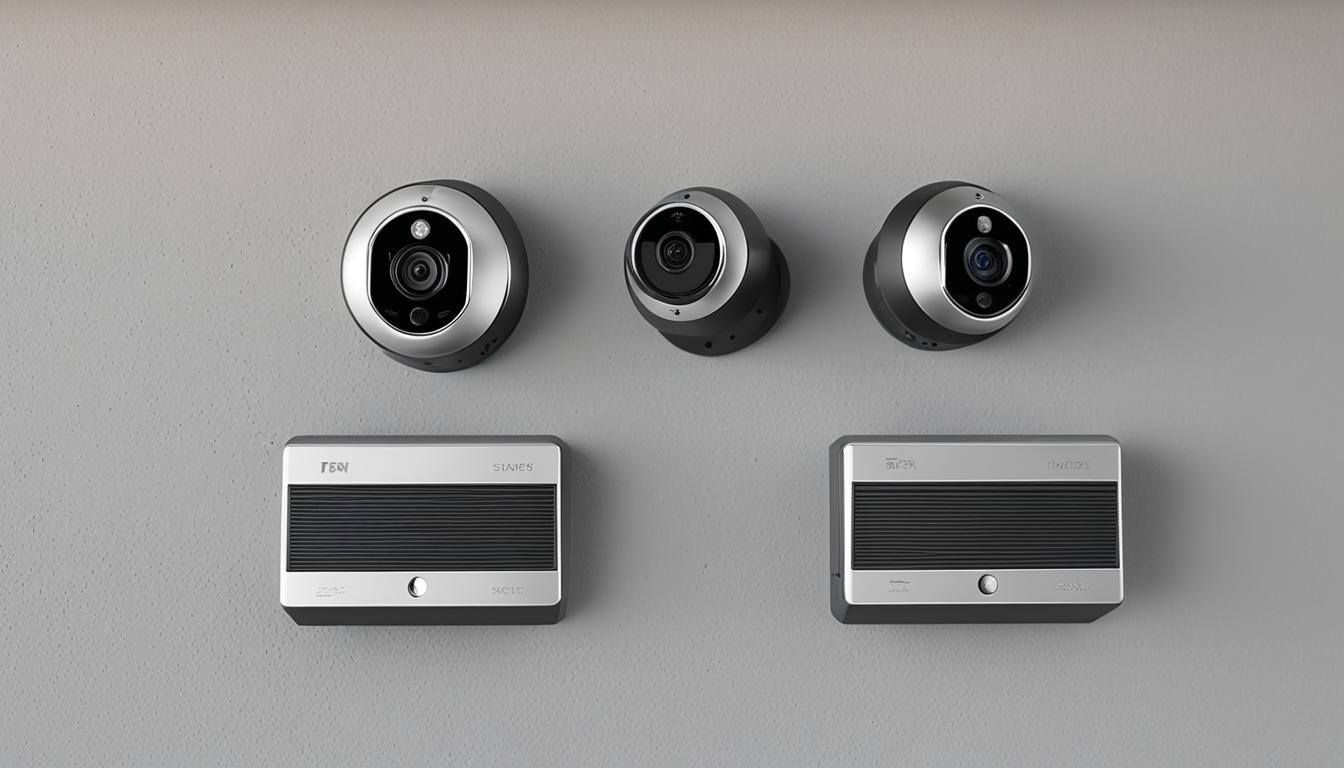 Garage security system with wireless cameras