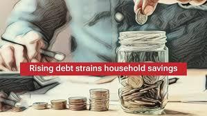 Rising Debt Strains Household Savings