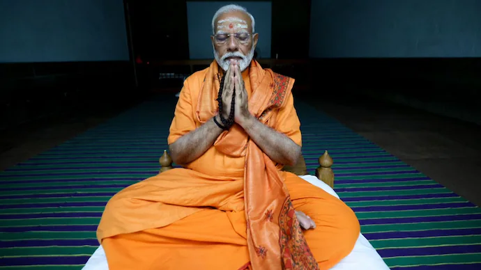 Modi in meditation