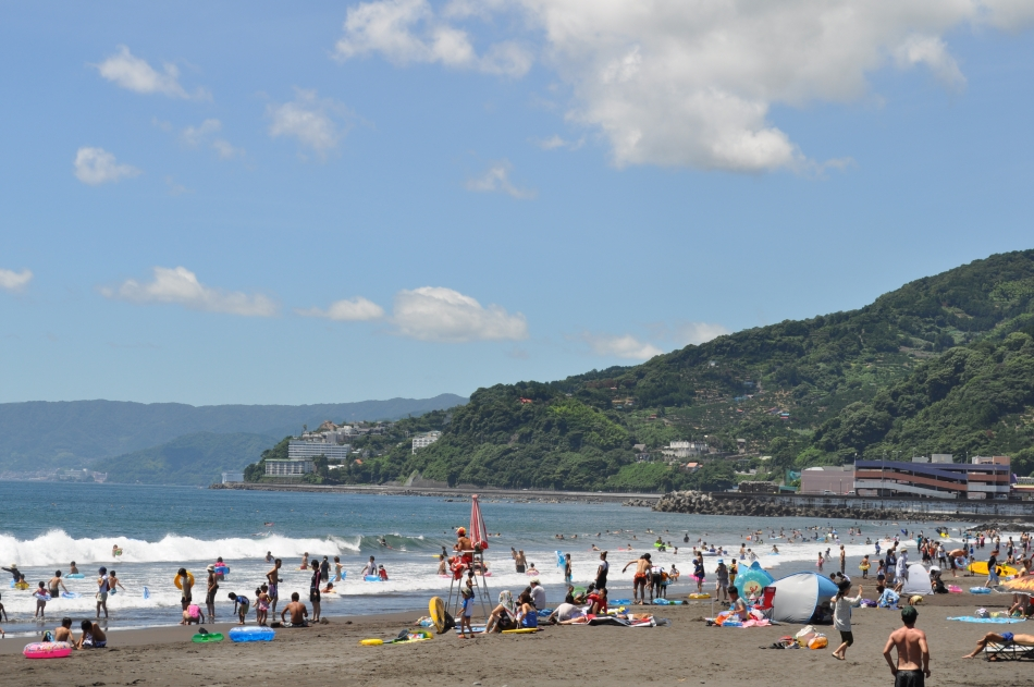 湯河原町吉浜海水浴場の写真