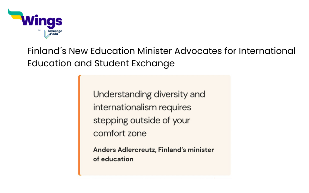 Study Abroad: Finland´s New Education Minister Advocates for International Education and Student Exchange
