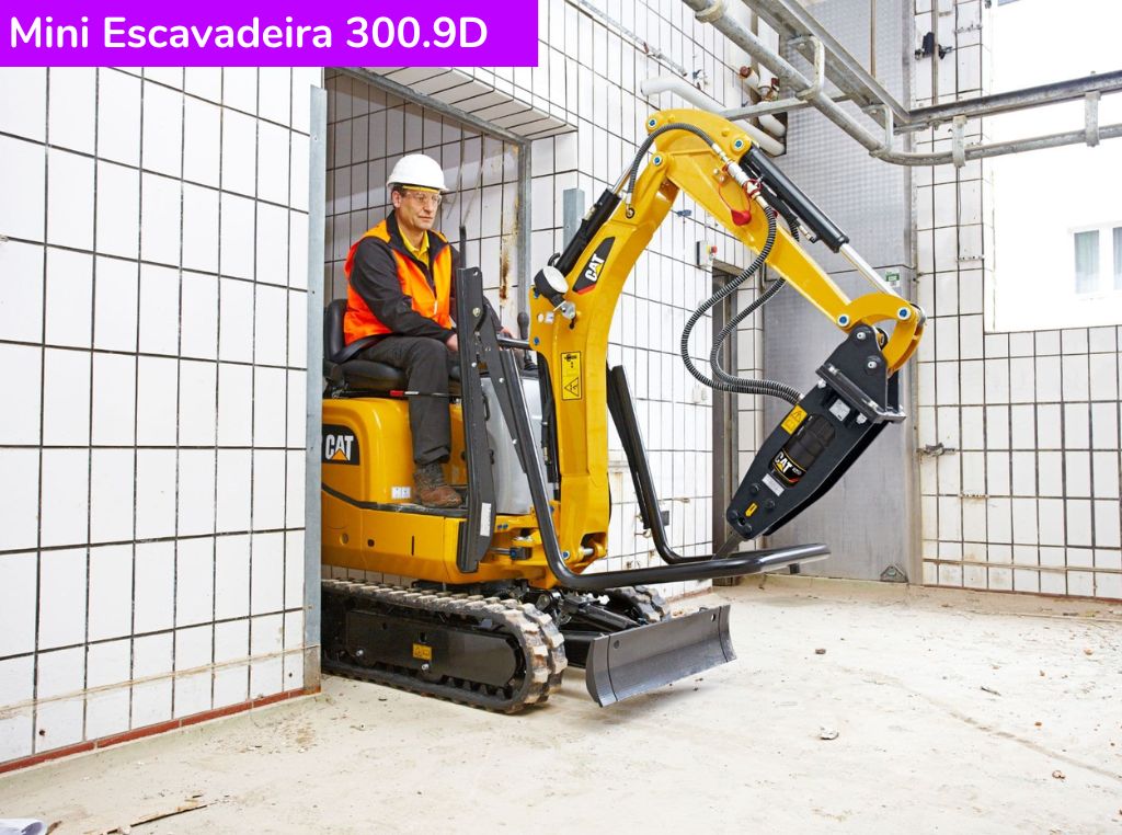 Catálogo Mini Escavadeira 300.9D Caterpillar