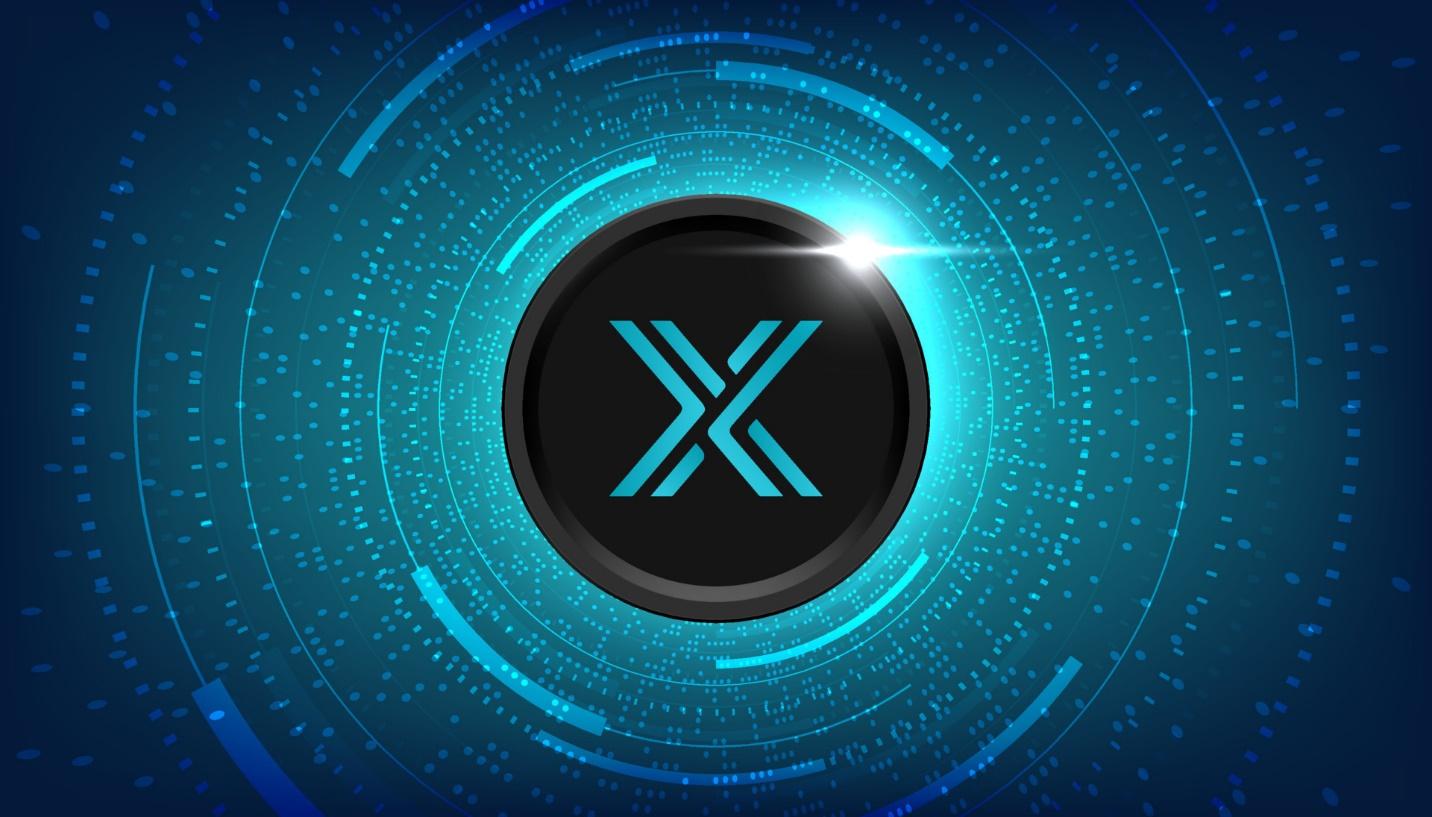 Immutable X IMX coin cryptocurrency concept banner background. 14295555  Vector Art at Vecteezy