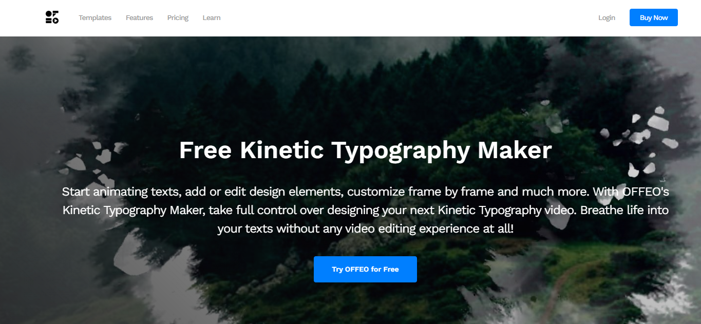 Offeo Kinetic Typography Maker