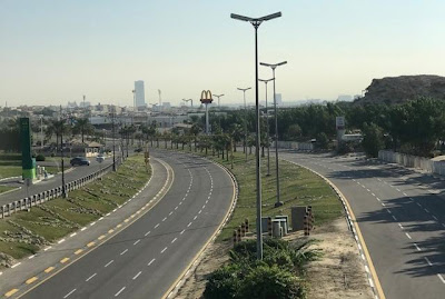 Picture of streets in Dhahran