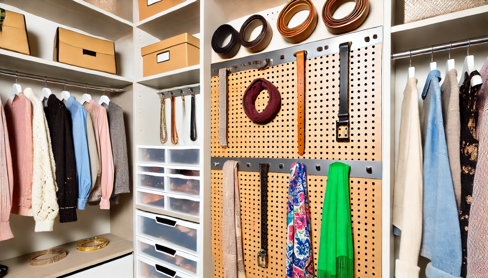 Customizable Options for Shared and Individual Closets