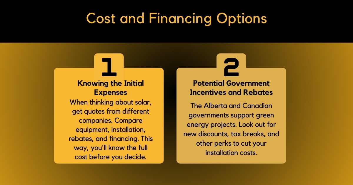 Cost and Financing Options