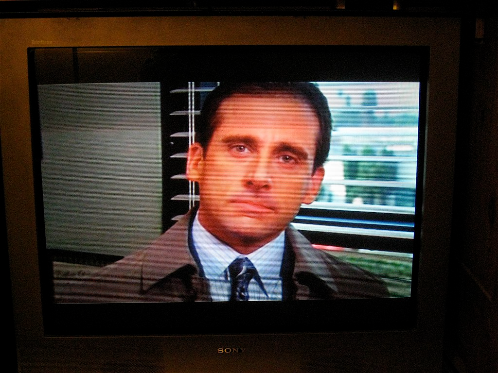 Michael Scott moved to Colorado with Holly Flax at the end of the seventh season.