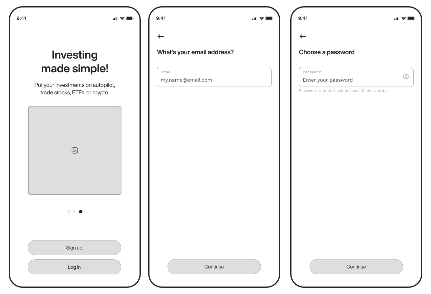 Wireframe example