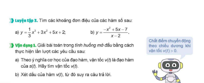 Lý thuyết Tính đơn điệu của hàm số & Các dạng bài tập