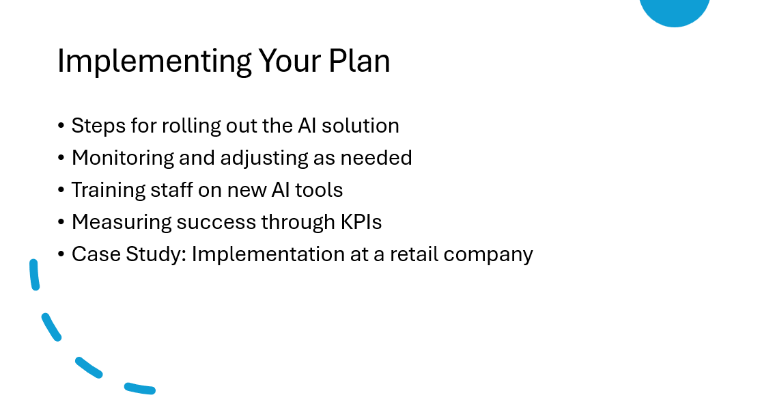 SCMG 501 Week 4 Elevator Pitch: Artificial Intelligence in Supply Chain Management