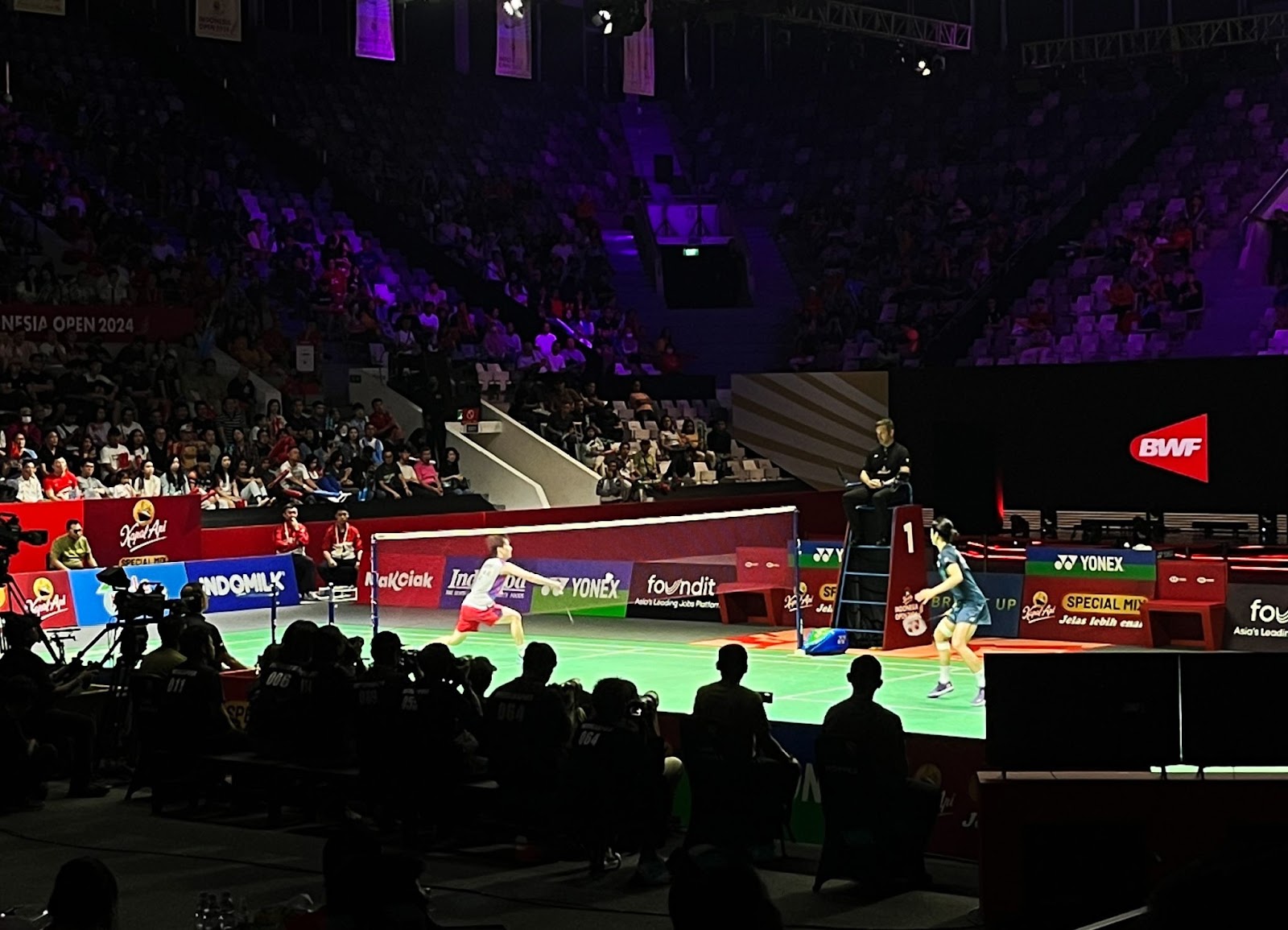 Pertandingan Final Chen Yu Fei dan An Se Young (Foto: Froyonion/Andhika Pratama Tieyadh)