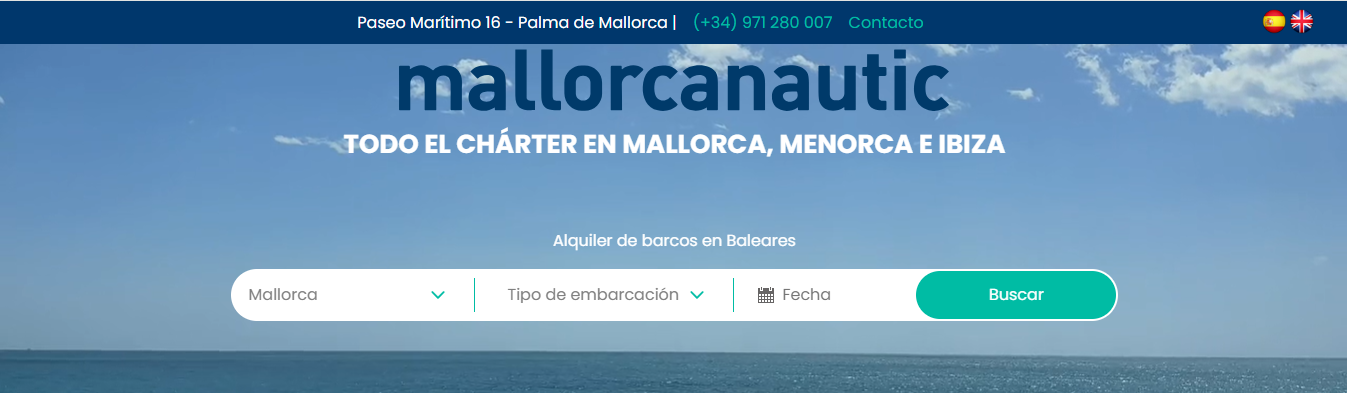 Excursiones privadas de barcos y navegación en Mallorca.
