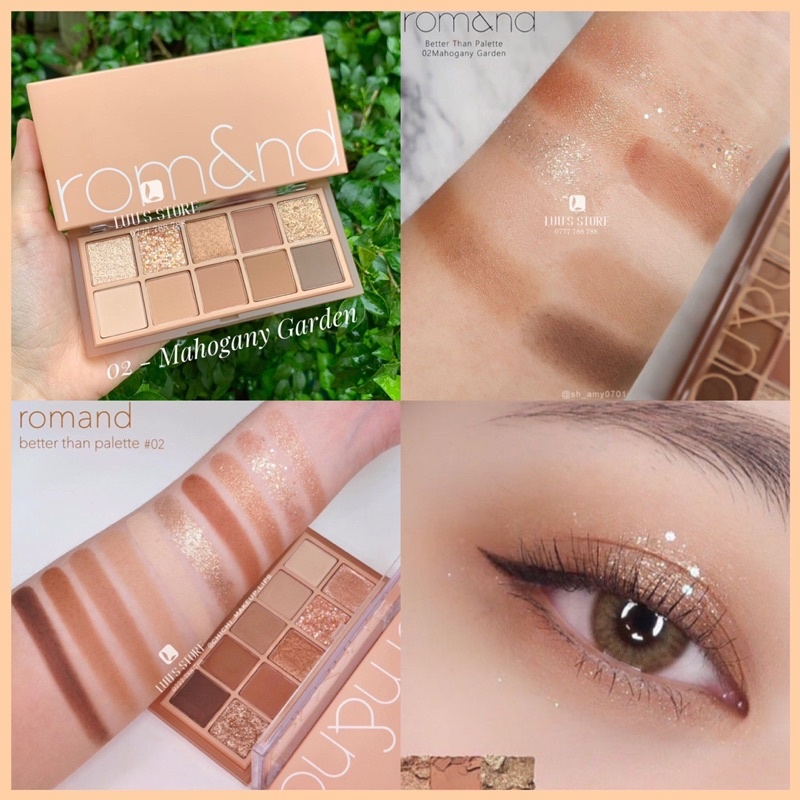 Bảng phấn mắt 10 ô Romand Better Than Eye Palette