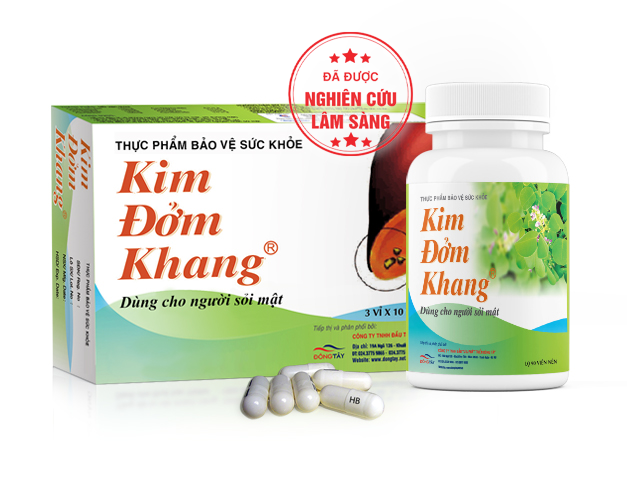 TPBVSK Kim Đởm Khang - Dùng cho người sỏi mật