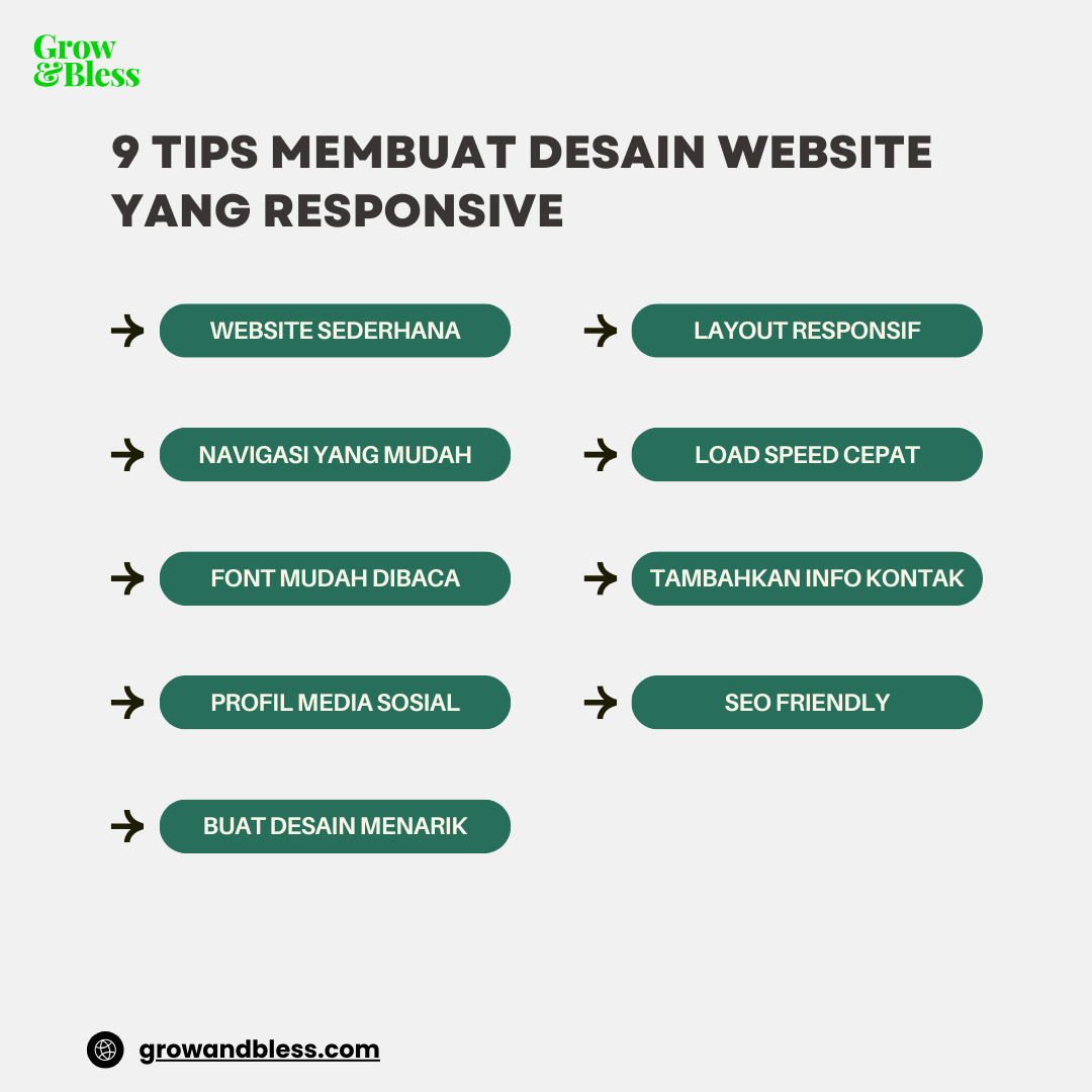 tips membuat website responsif