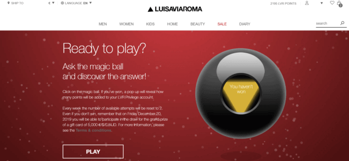 Luisaviaroma Magic Ball 