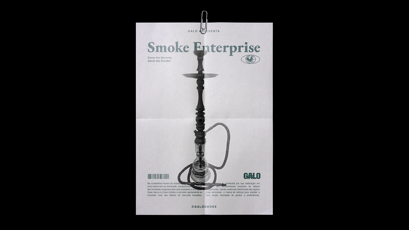 Artifact from the Galo Smoke: Branding and Visual Identity Rooted in Urban Culture article on Abduzeedo