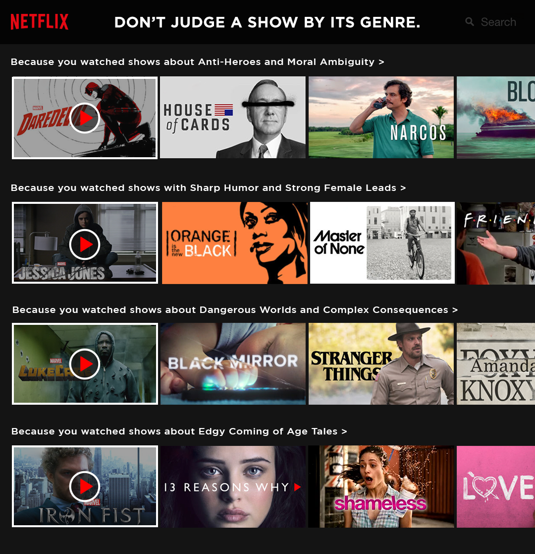 Netflix - Machine Learning for Content Recommendations 