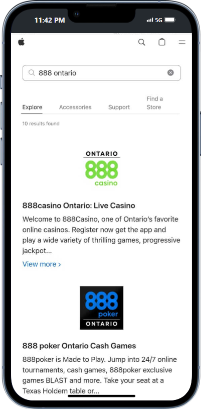 888casino app iOS