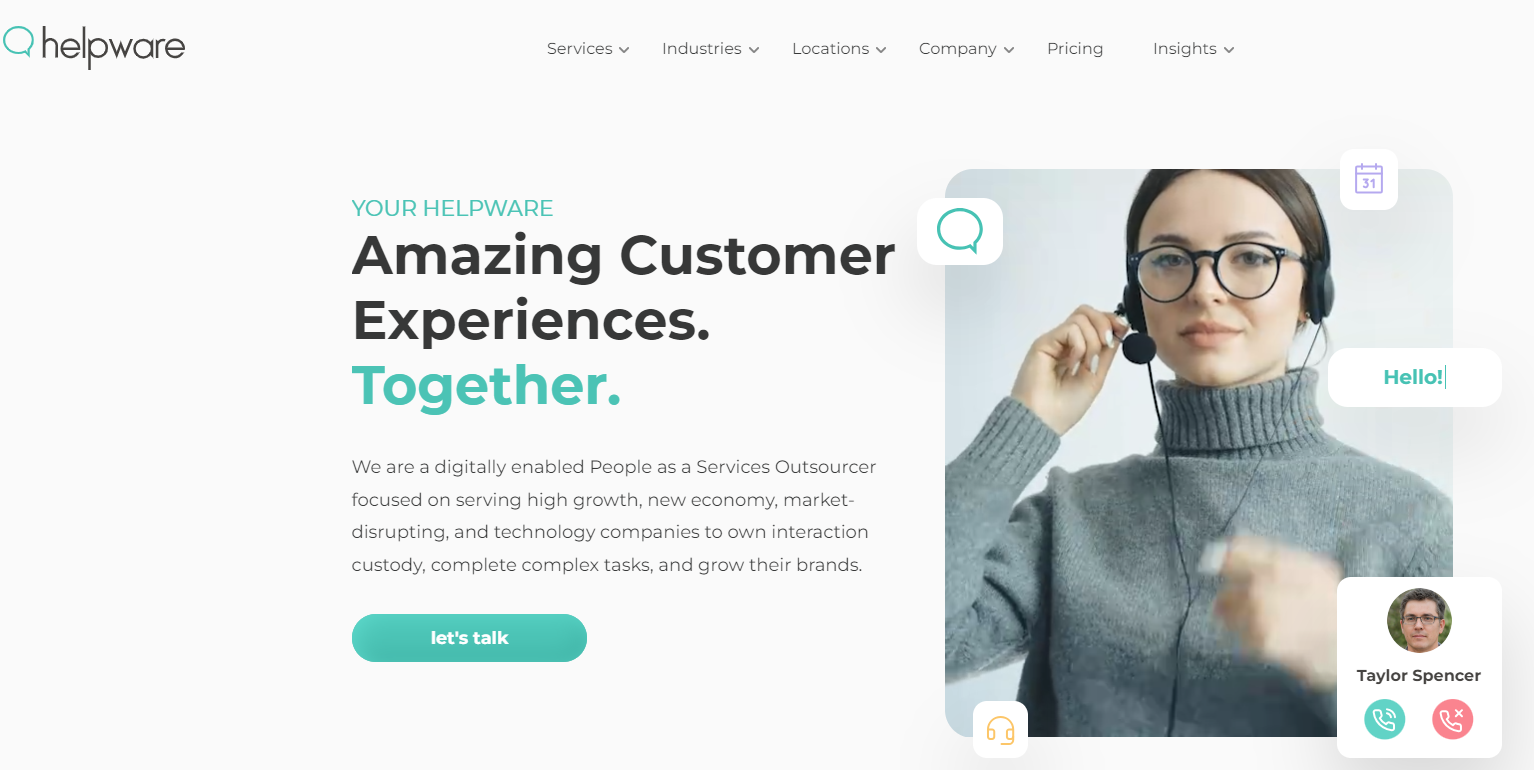 Helpware - Inbound Call Center Companies