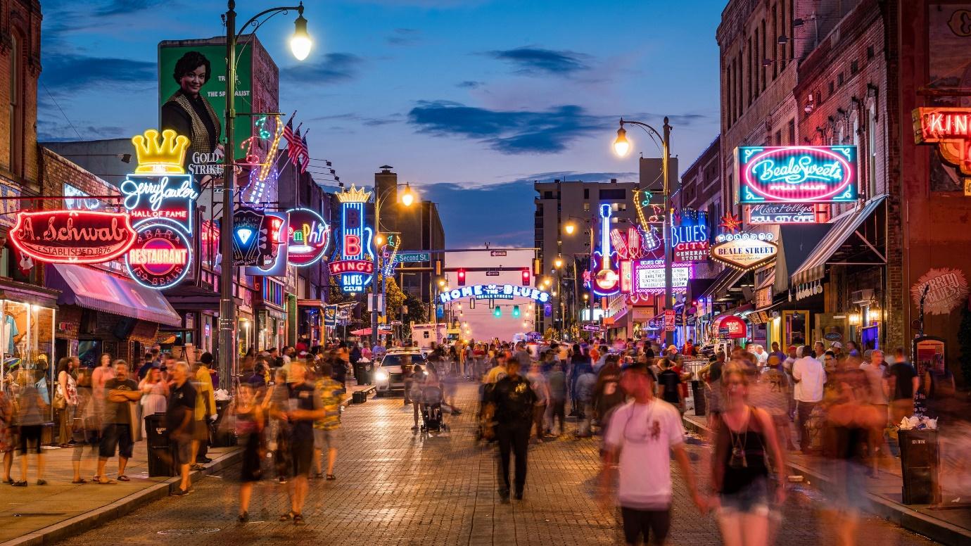 Beale Street in Downtown Memphis | Expedia.co.in