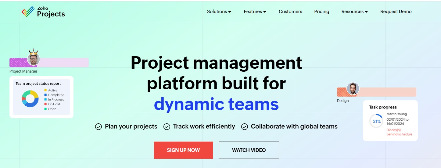 zoho projects