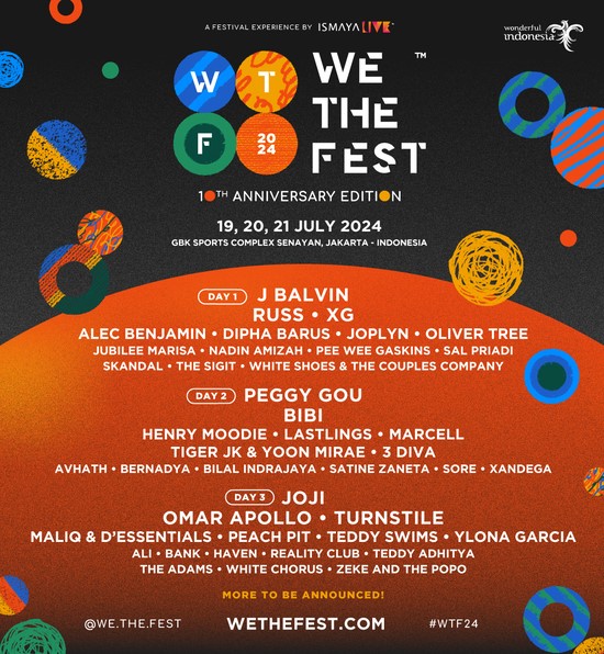Lineup We The Fest 2024