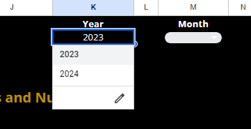 Google Sheets Report Template