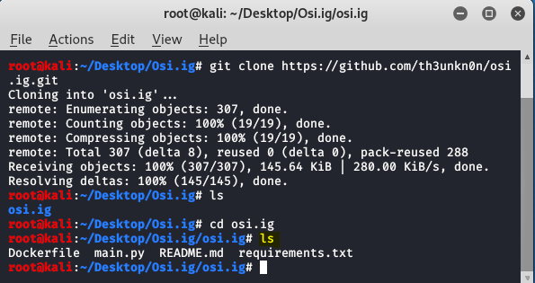 Osi.Ig – A OSINT Tool for Instagram in Kali Linux