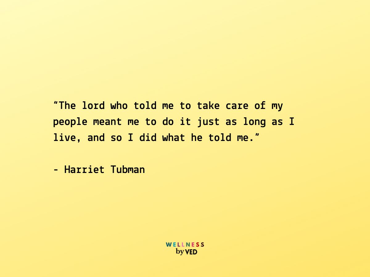 harriet tubman quotes 
