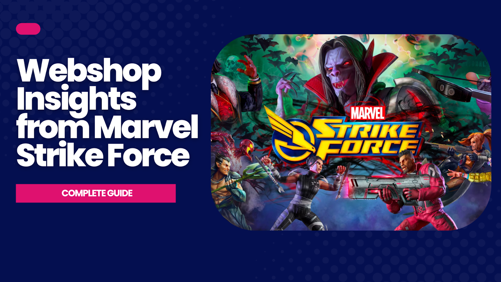 Discover how Marvel Strike Force boosts revenue with its Web Store. Learn best practices and elevate your own game store with expert insights.