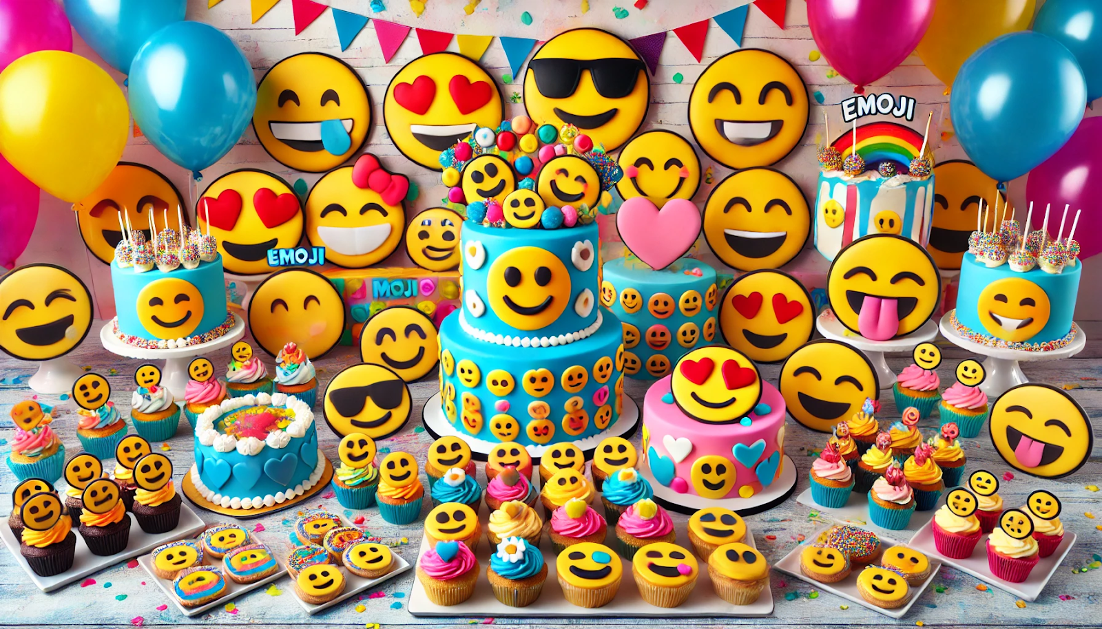 #7 Emoji Cake Ideas and Dessert Inspiration