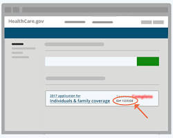 Image of Person comparing health insurance plans on Healthcare.gov