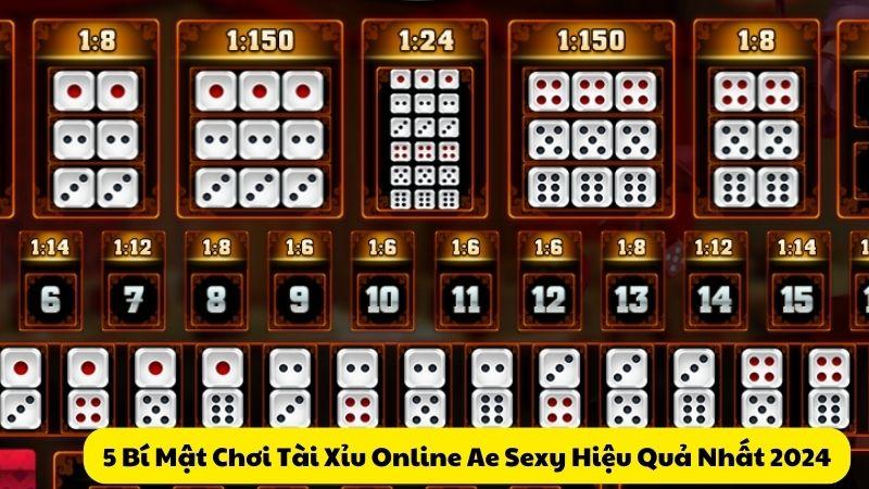 5 Bí Mật Chơi Tài Xỉu Online Ae Sexy Hiệu Quả Nhất 2024