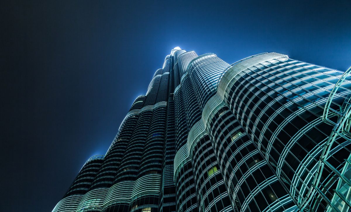 Burj Khalifa - Dubai night visiting place