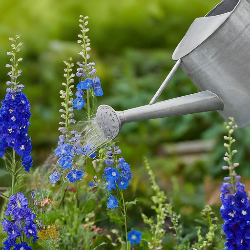 Watering Wisely: Nurturing Your Larkspur Gems