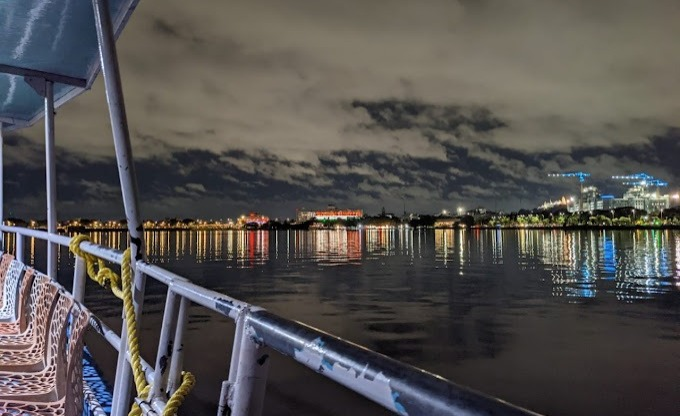 Boating in tank bund