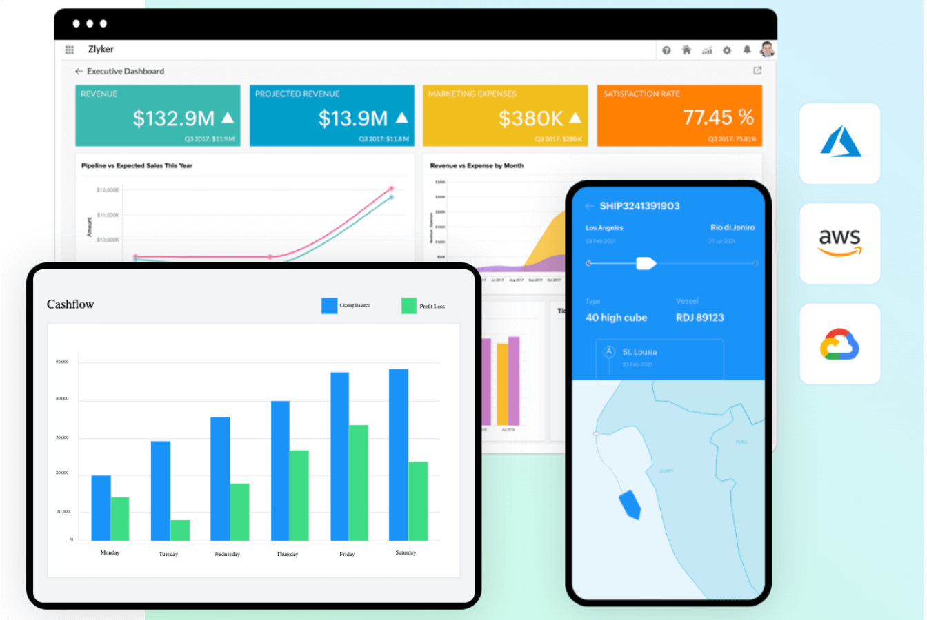 Zoho UI