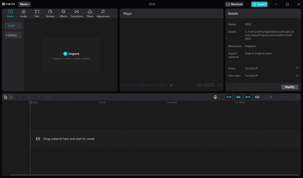 CapCut for Windows - Download it from Uptodown for free