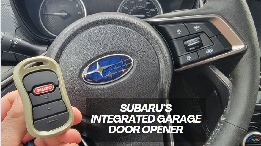 how to program subaru garage door opener