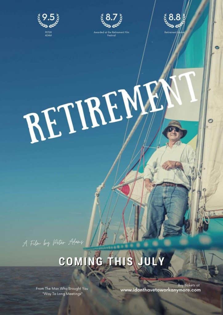 funny retirement poster idea