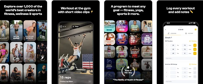 Playbook Fitness App