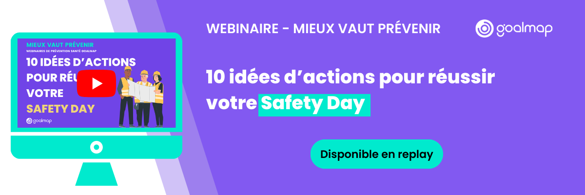 bannière webinaire "idées d'actions pour réussir votre safety day transport"