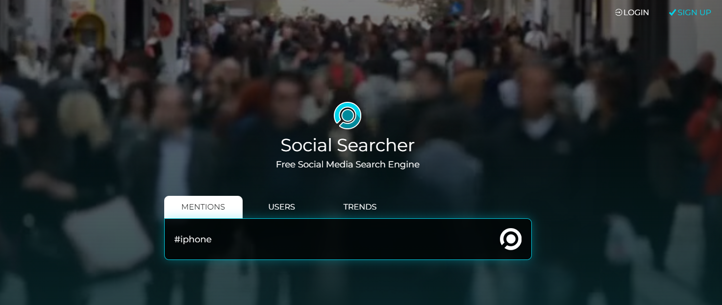 Social Searcher