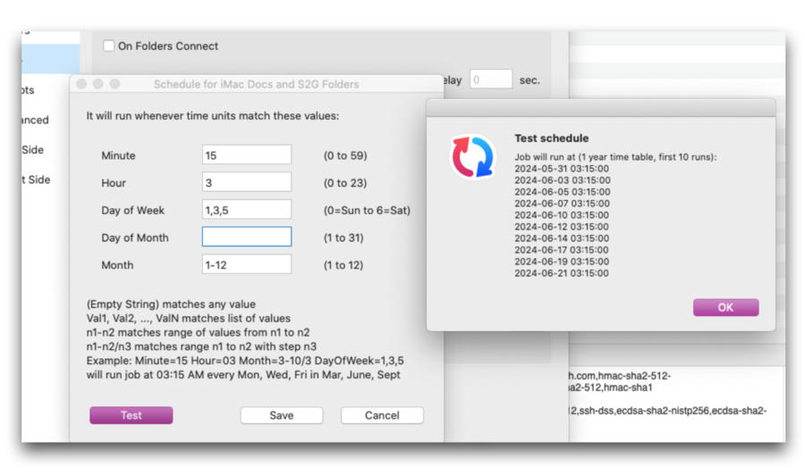 real-time sync local mac to sftp server