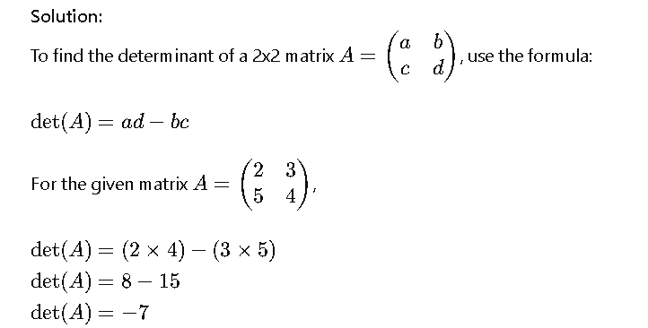 Matrices and Determinants Questions for IPMAT