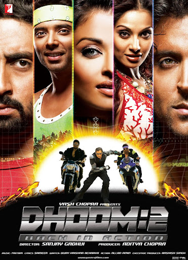 Dhoom 2- Adventure movies of bollywood