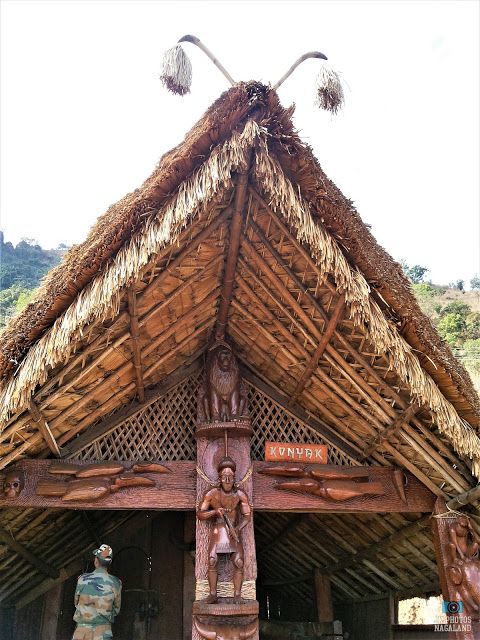 Use of Bamboo for the roof, which forms a part of the house facade - image 2